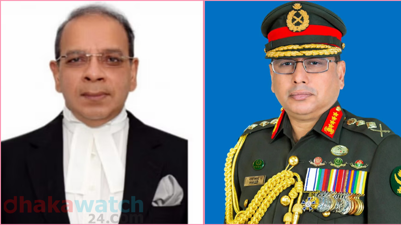 প্রধান বিচারপতির সঙ্গে সেনাপ্রধানের বৈঠক